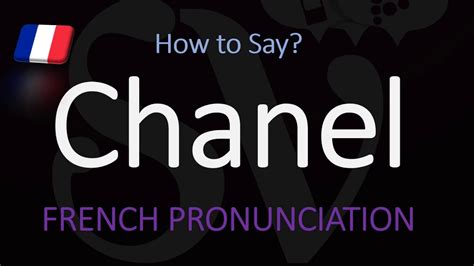 chanel pronunciation